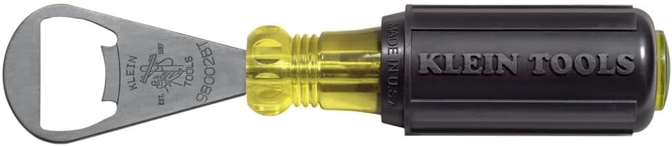USA-Made Klein Tools Bottle Opener | Durable Stainless Steel | Keychain Friendly 1 hvac tools kline