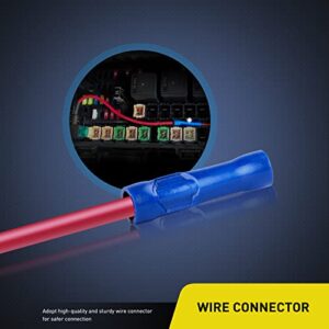 12V Car Fuse Tap Adapter Kit: 5A Blade Fuses for Automotive Electrical Upgrades