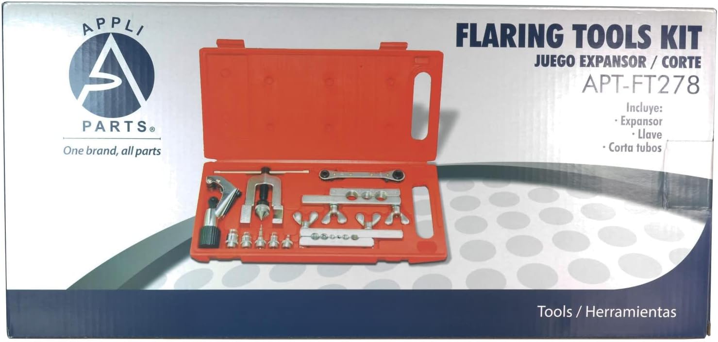 Professional HVAC Pipe Flaring Tool Kit - Copper, Aluminum, Plastic Tube Cutter 7 Professional HVAC Pipe Flaring Tool Kit - Copper, Aluminum, Plastic Tube Cutter - Image 7