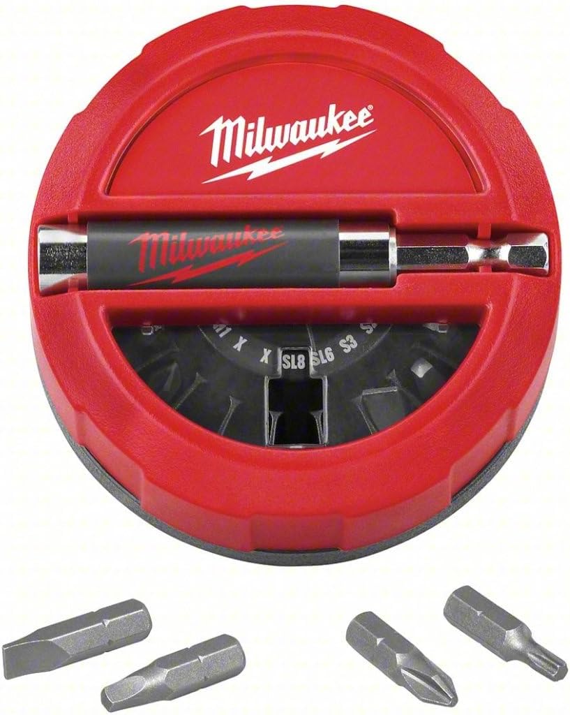 Milwaukee 20-Pc Impact Driver Bit Set | Professional Hex Screwdriver Kit 1 hvac tools milwaukee
