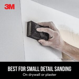3M Dual Grit Drywall Sanding Sponge – Fine/Medium for Smooth Finishing