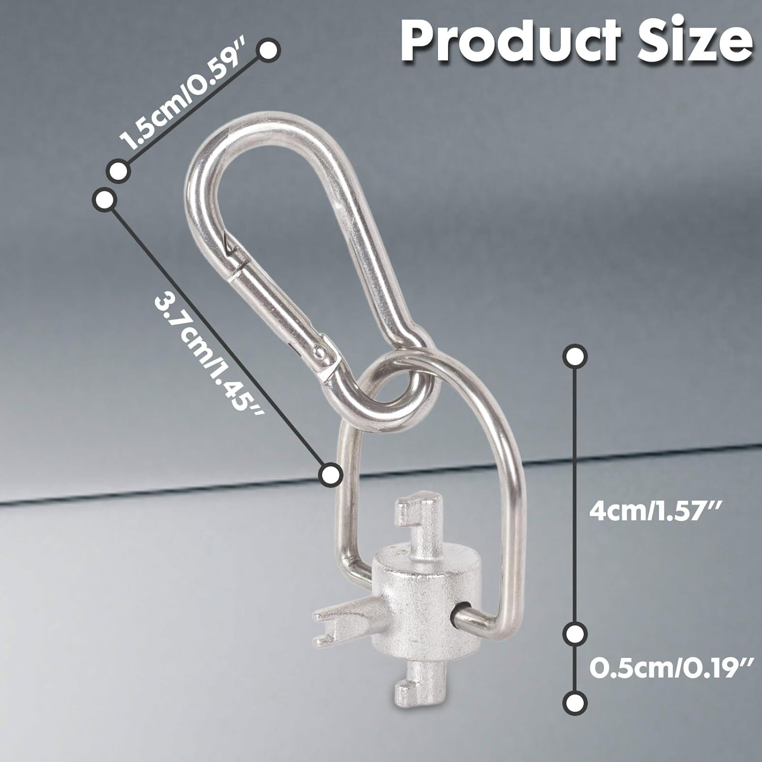 HVAC Refrigerant Key Tool | 410A R22 Safety Cap Opener | Multi-Purpose 2 HVAC Refrigerant Key Tool | 410A R22 Safety Cap Opener | Multi-Purpose - Image 2