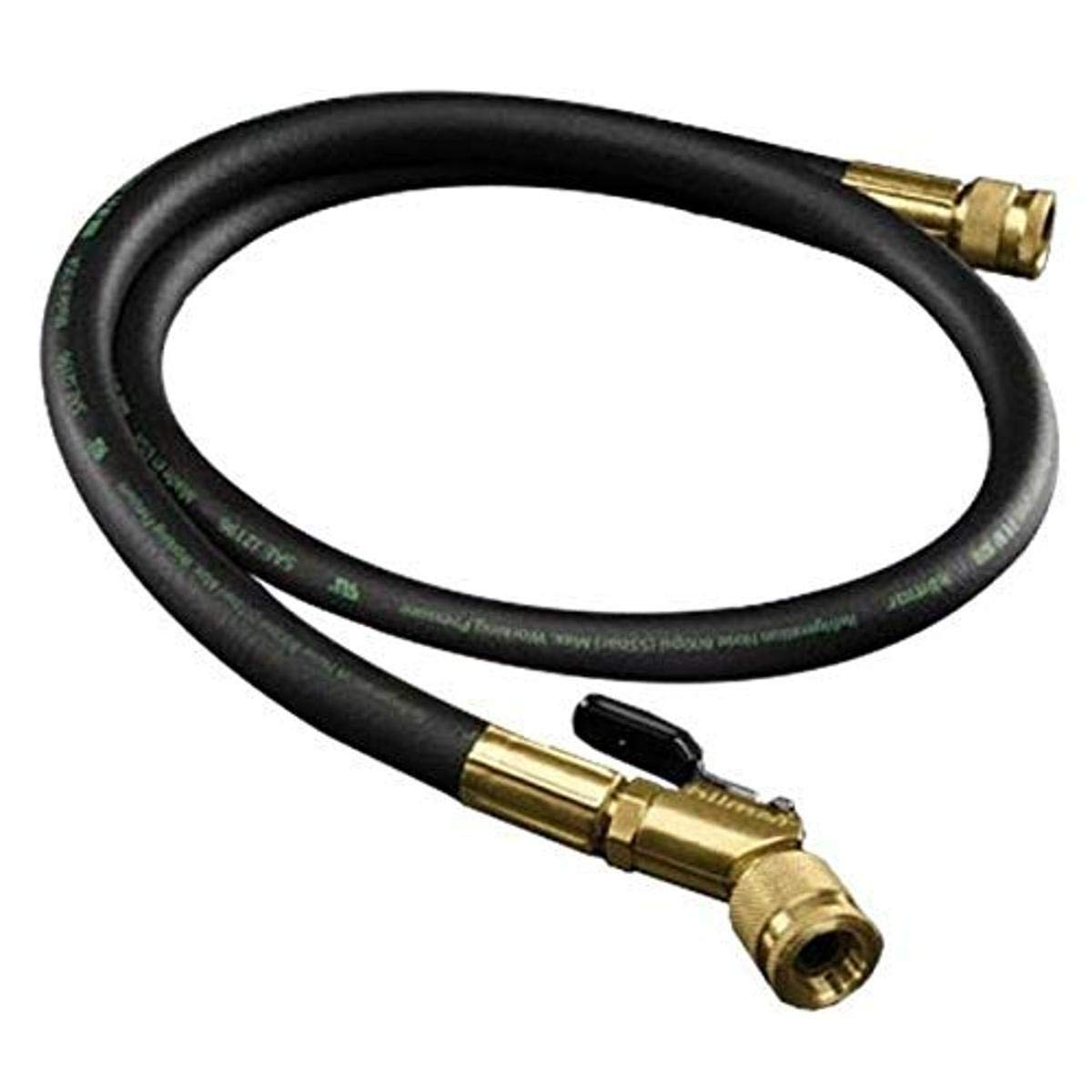 Premium 60" HVAC Refrigerant Hose 800 PSI Ball Valve High-Pressure Compatible 1 hvac tools rls