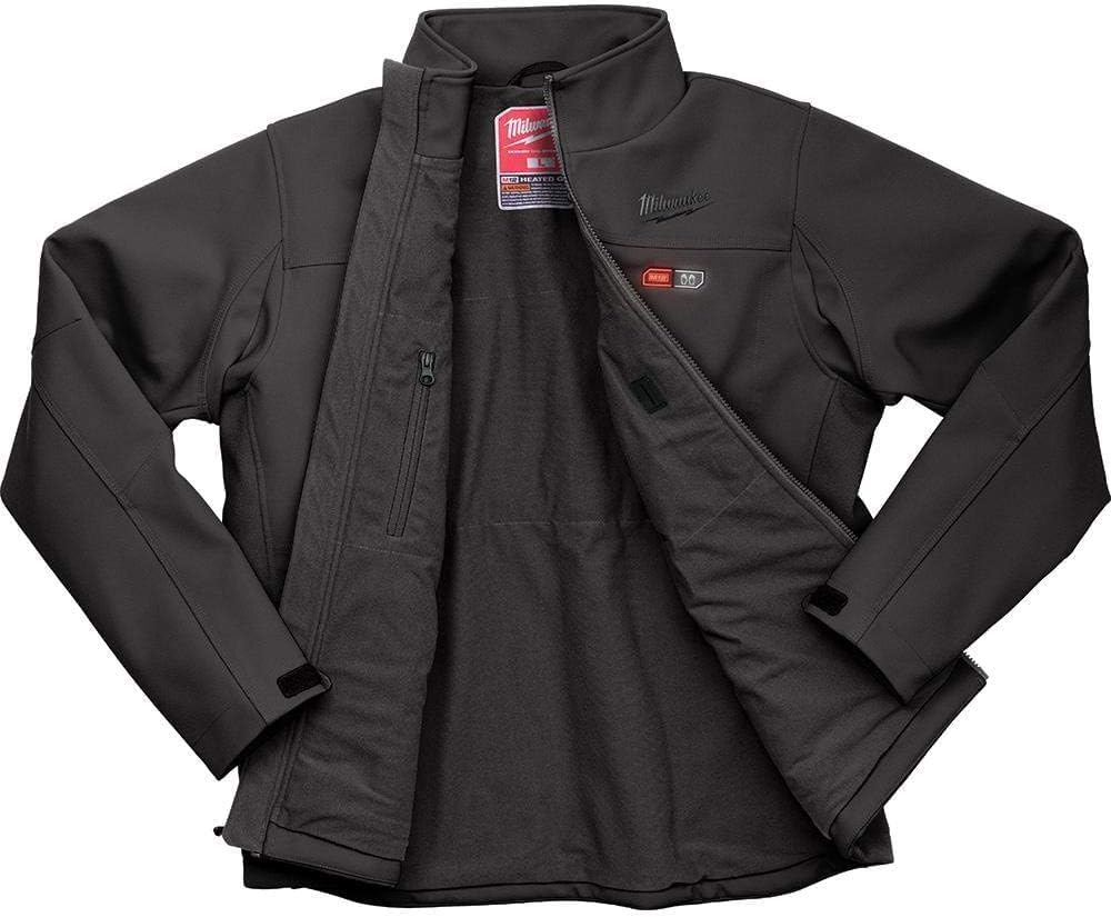 Milwaukee M12 Heated Jacket - Black Large Cordless Thermal Workwear for Cold Conditions 3 Milwaukee M12 Heated Jacket - Black Large Cordless Thermal Workwear for Cold Conditions - Image 3