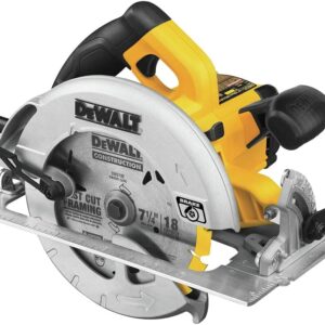 DEWALT 7-1/4″ Circular Saw – Powerful Corded Saw with 57° Bevel Cutting