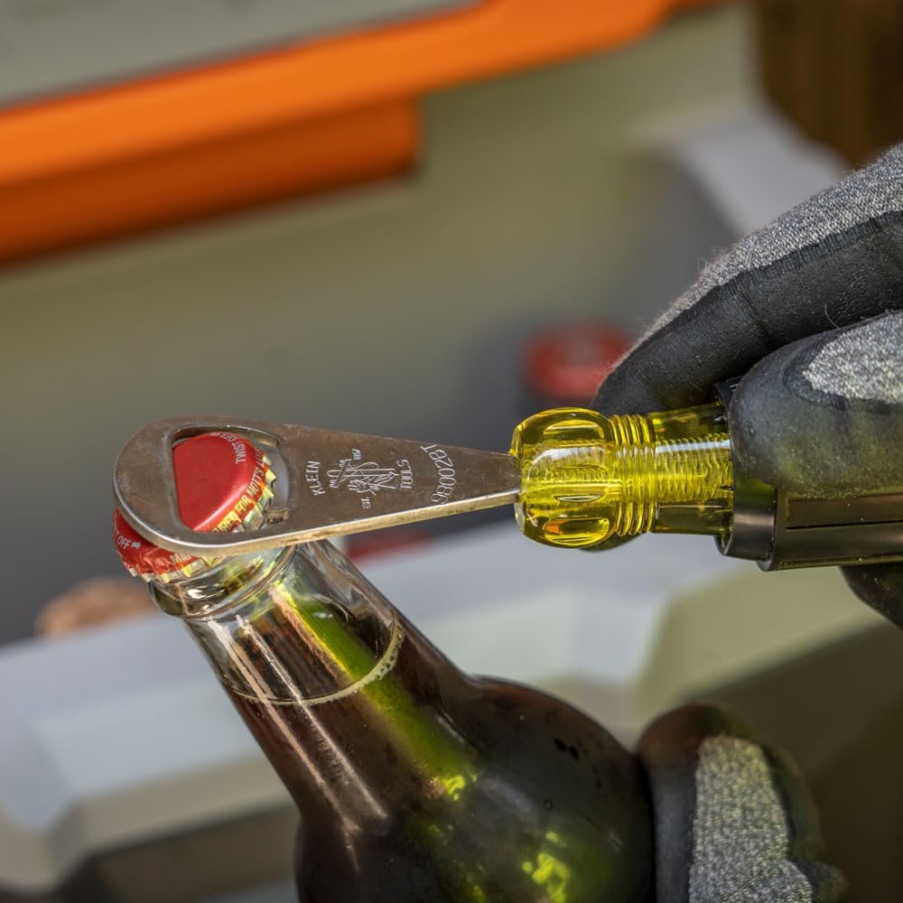 USA-Made Klein Tools Bottle Opener | Durable Stainless Steel | Keychain Friendly 4 USA-Made Klein Tools Bottle Opener | Durable Stainless Steel | Keychain Friendly - Image 4