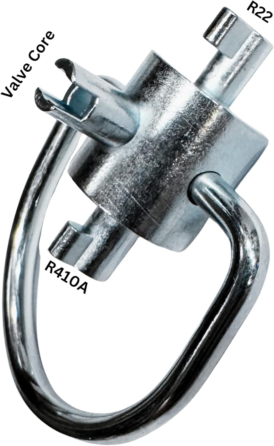 HVAC AC Valve Core Removal Tool R410 R22 Refrigerant Service Tech Caps Key 2 HVAC AC Valve Core Removal Tool R410 R22 Refrigerant Service Tech Caps Key - Image 2