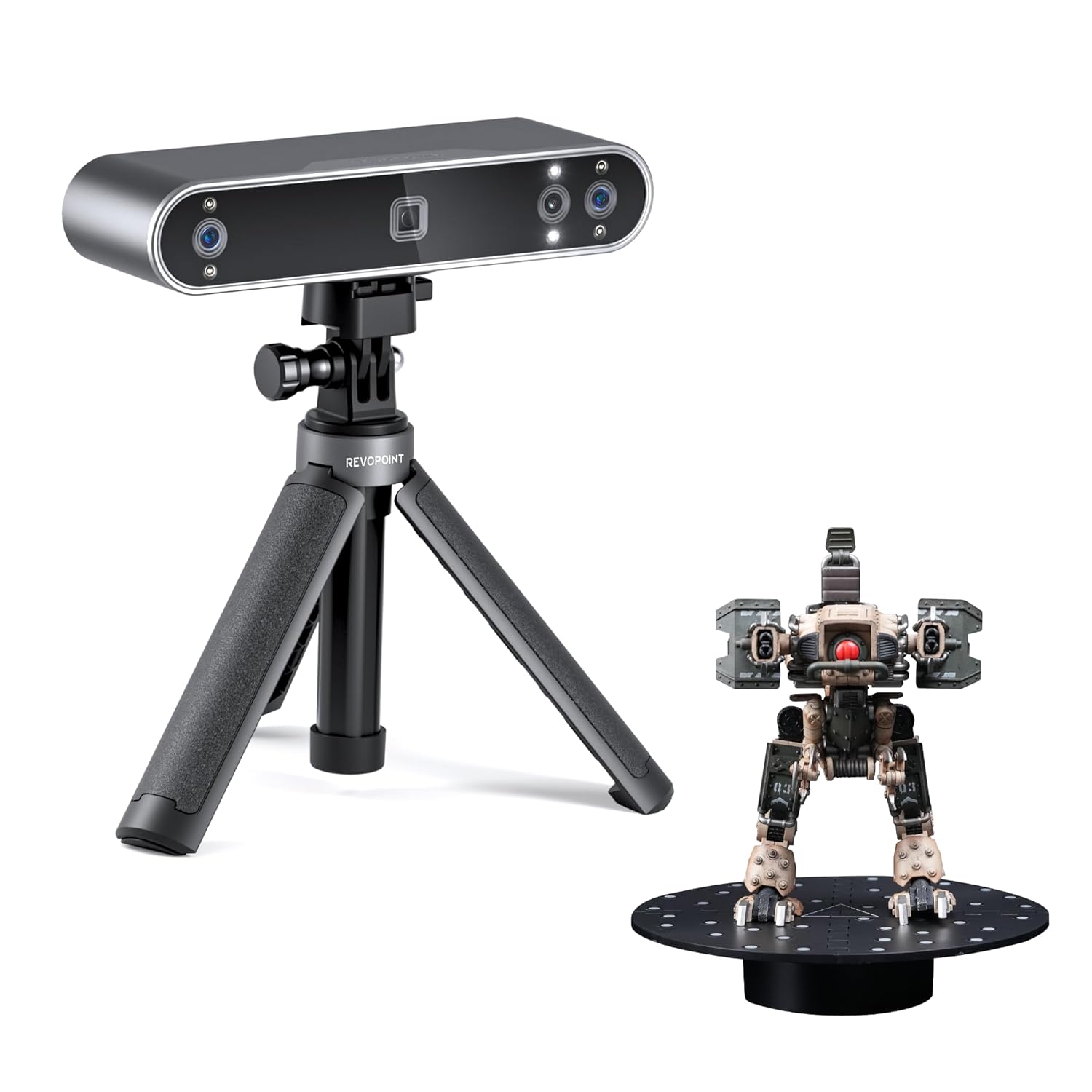 Revopoint POP3 Plus: High-Precision 0.04mm 3D Scanner for Printing 1 sander tool 3d print