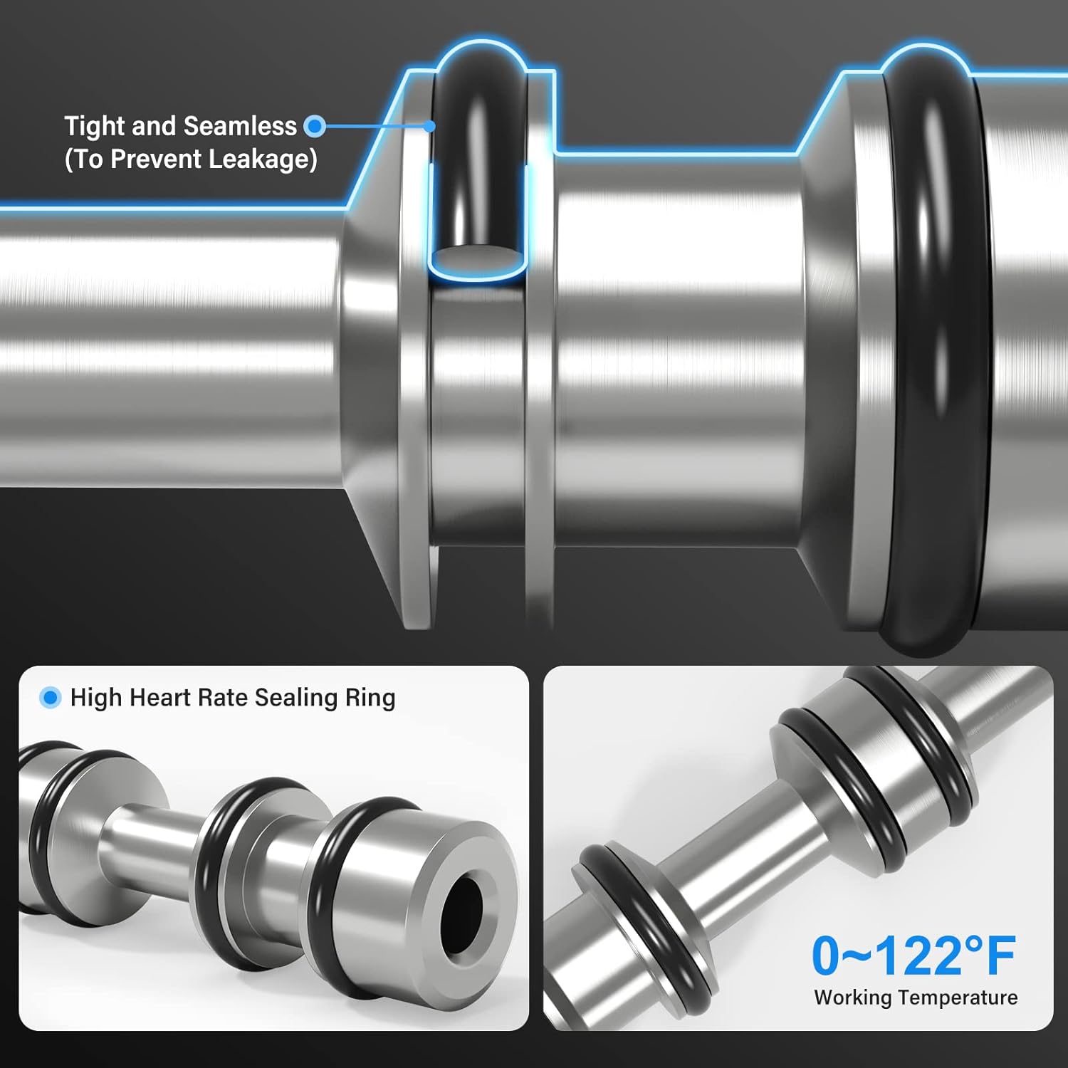 TAILONZ 4H310-10 3/8" NPT Pneumatic Hand Lever Control Valve 5-Way 2-Position 7 TAILONZ 4H310-10 3/8" NPT Pneumatic Hand Lever Control Valve 5-Way 2-Position - Image 7
