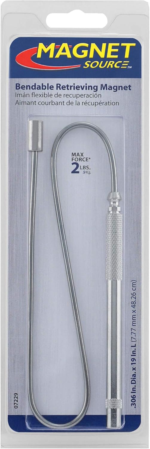 Bendable Magnetic Pickup Tool | 19" Mechanic's Grabber for Metal Tools 2 Bendable Magnetic Pickup Tool | 19" Mechanic's Grabber for Metal Tools - Image 2