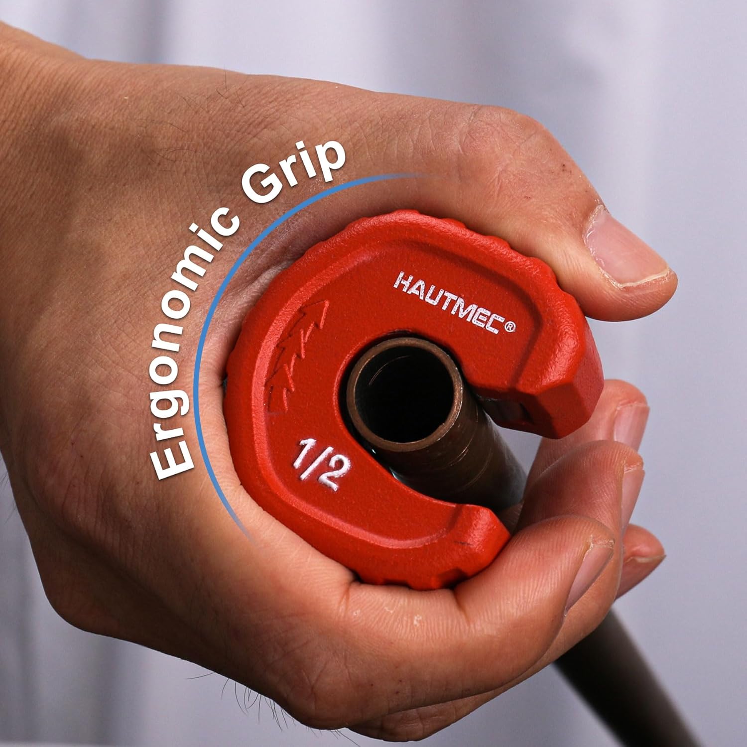 Professional Copper Tube Cutter: 1/2" Max Capacity, Cuts Copper, Aluminum & Brass Pipe 4 Professional Copper Tube Cutter: 1/2" Max Capacity, Cuts Copper, Aluminum & Brass Pipe - Image 4