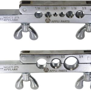 Professional HVAC Pipe Flaring Tool Kit – Copper, Aluminum, Plastic Tube Cutter