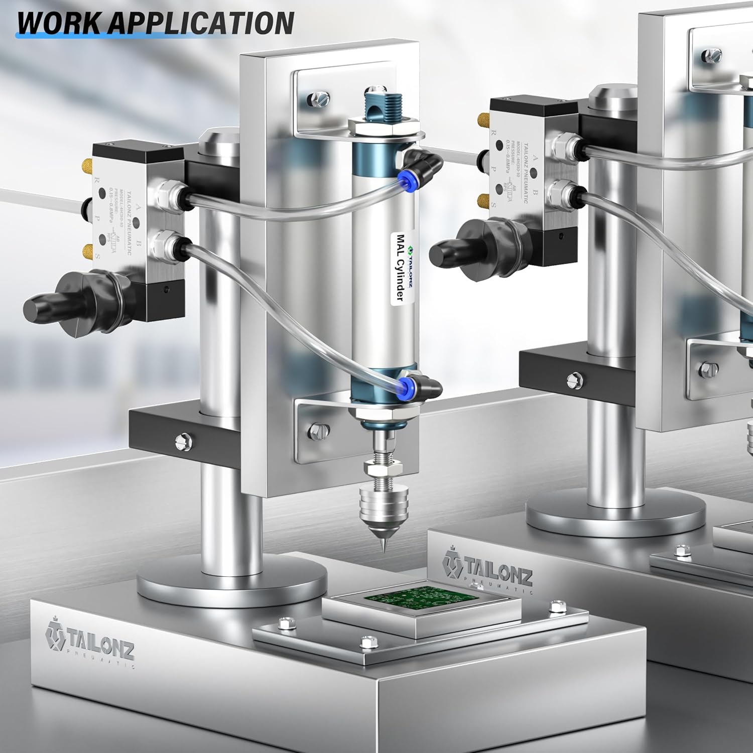 TAILONZ 4H310-10 3/8" NPT Pneumatic Hand Lever Control Valve 5-Way 2-Position 6 TAILONZ 4H310-10 3/8" NPT Pneumatic Hand Lever Control Valve 5-Way 2-Position - Image 6