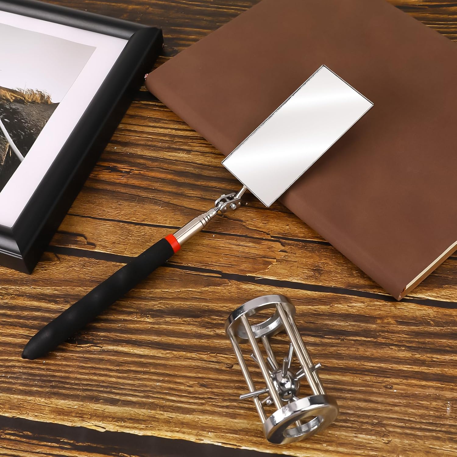 Telescoping Vehicle Inspection Mirror: 30.7" Extended Reach Car Tool 5 Telescoping Vehicle Inspection Mirror: 30.7" Extended Reach Car Tool - Image 5