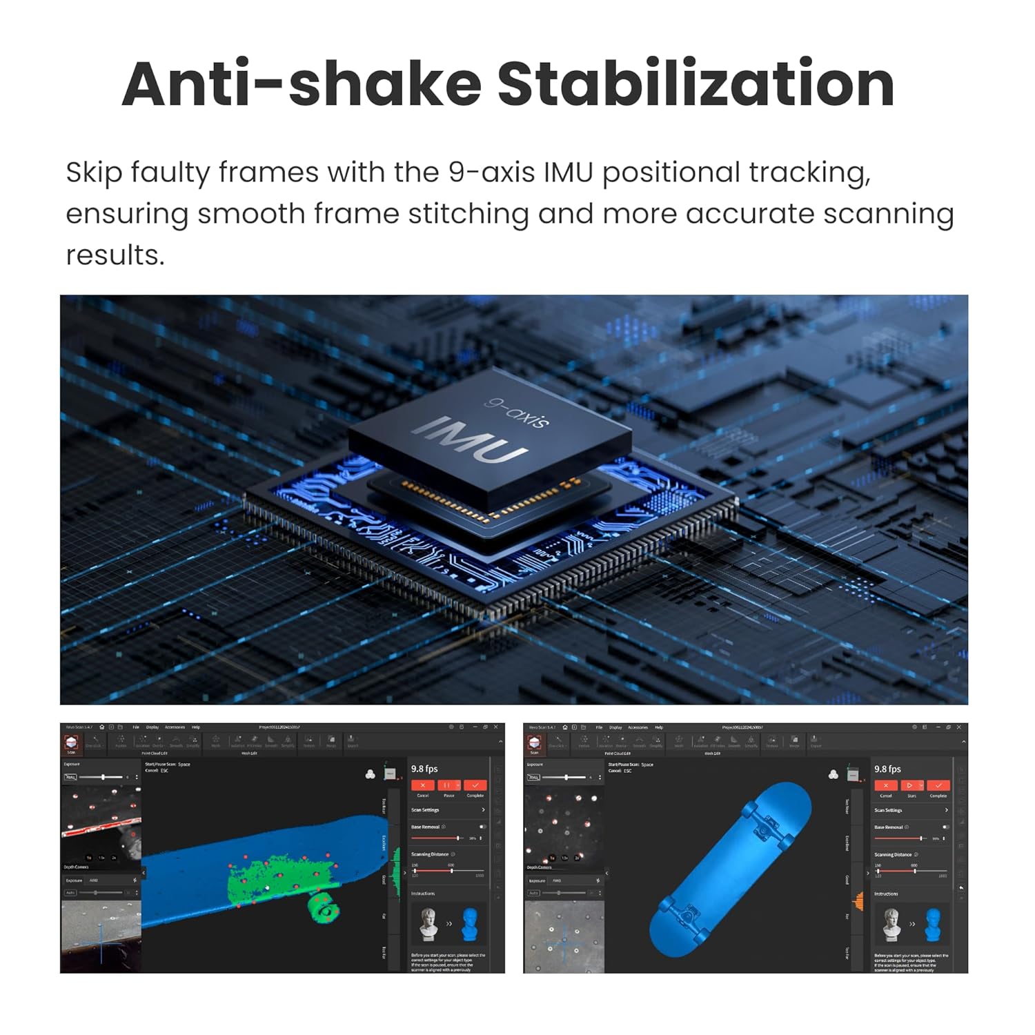 Revopoint POP3 Plus: High-Precision 0.04mm 3D Scanner for Printing 4 Revopoint POP3 Plus: High-Precision 0.04mm 3D Scanner for Printing - Image 4