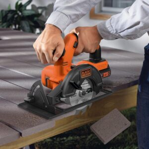 Black+Decker 20V Cordless 4-Tool Kit: Drill, Impact, Saw & Light with Batteries