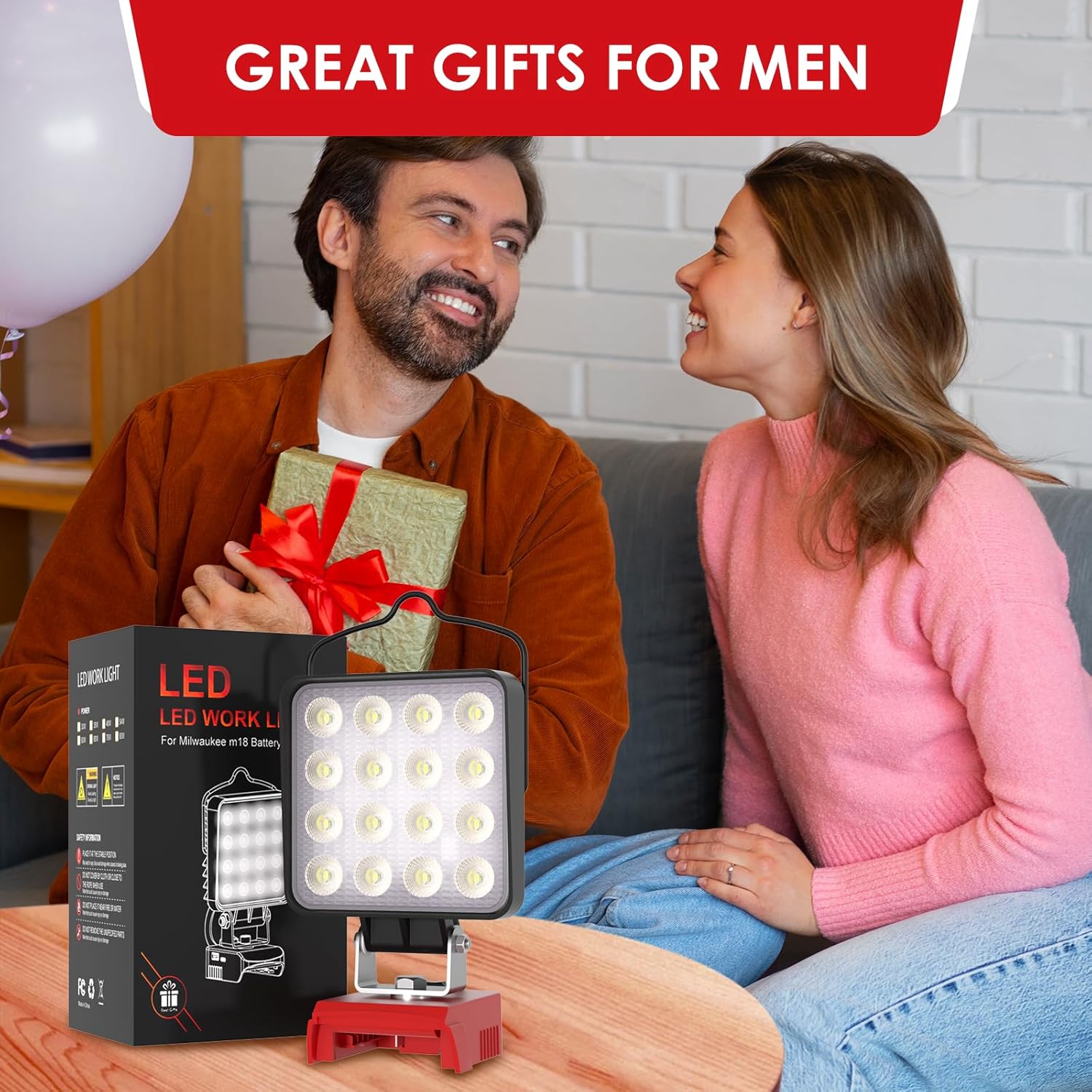 Milwaukee M18 Cordless LED Work Light 76W 10000LM Waterproof Portable Jobsite Lamp 7 Milwaukee M18 Cordless LED Work Light 76W 10000LM Waterproof Portable Jobsite Lamp - Image 7