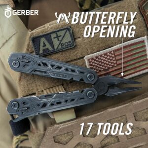 Gerber Truss 17-in-1 Multitool: EDC Pocket Knife & Pliers with Sheath