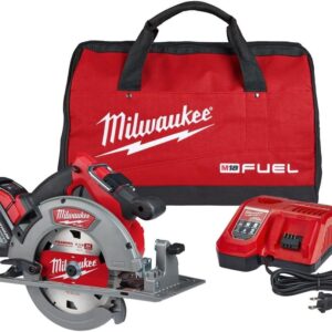 Milwaukee M18 FUEL 18-Volt Lithium-Ion Brushless Cordless 7-1/4 in. Circular Saw Kit with (1) 12.0Ah Battery, Charger, Tool Bag