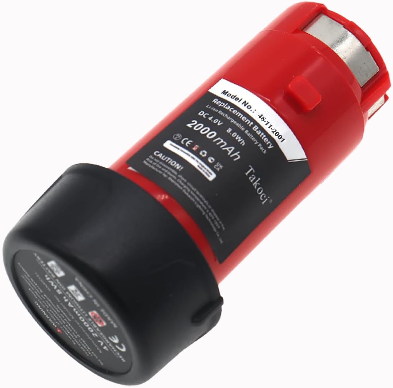 Premium 2.0Ah Milwaukee M4 Battery 48-11-2001 Replacement | 4V Power Tool 1 Upgrade M-4 Battery Compatible with Milwaukee 48-11-2001 M4 4V 2.0Ah Power Tools