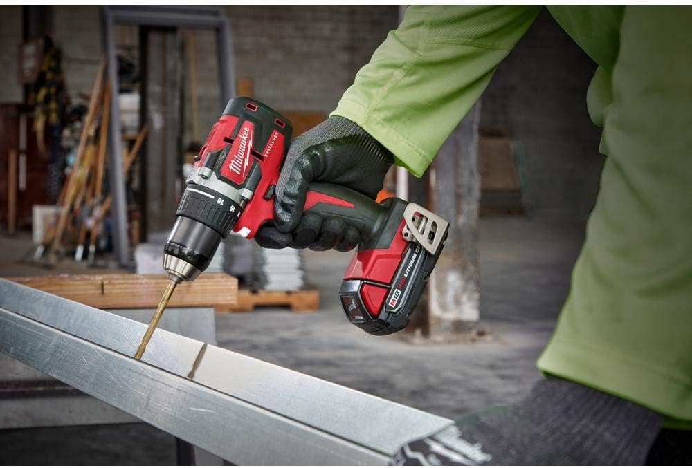 Milwaukee M18 Compact Brushless 1/2" Drill Driver Kit - 18V Power Tool 6 Milwaukee M18 Compact Brushless 1/2" Drill Driver Kit - 18V Power Tool - Image 6
