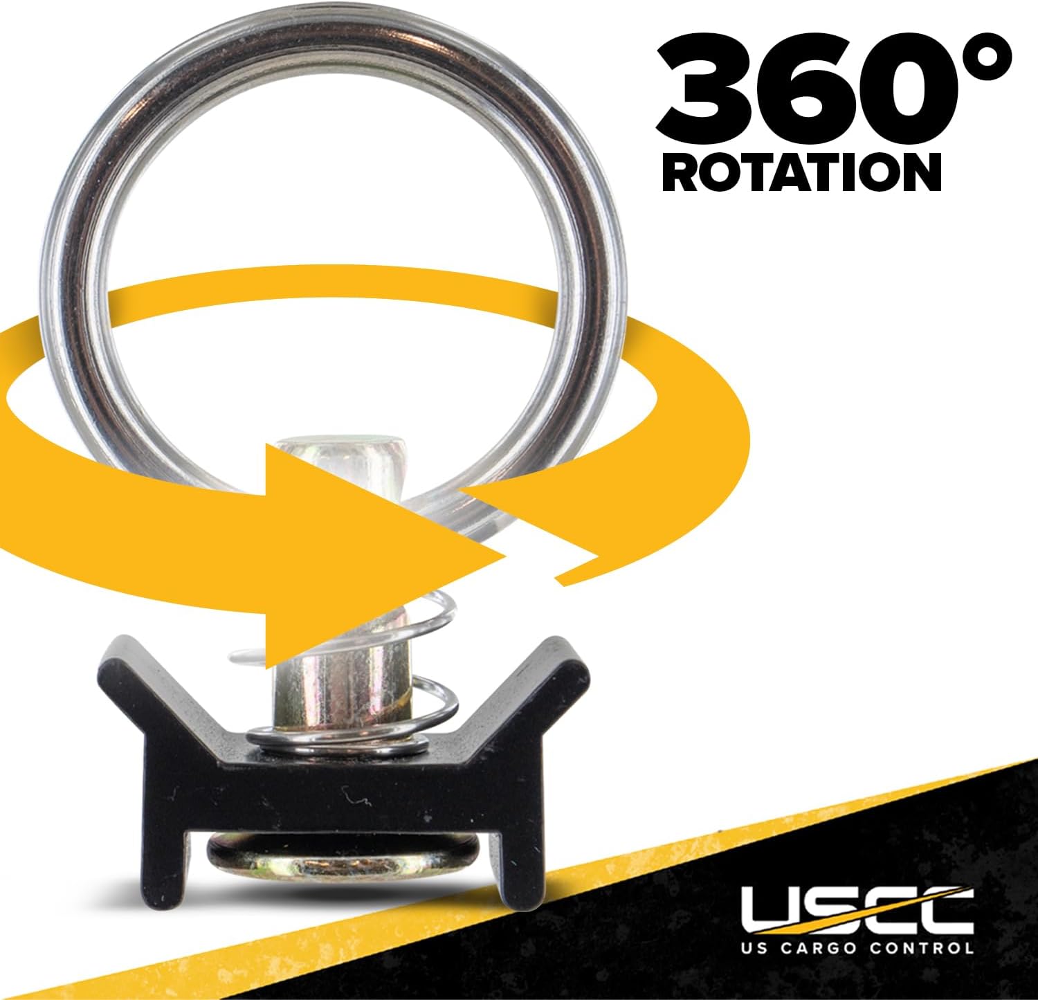 Heavy-Duty L Track Tie Down Kit for UTV ATV Motorcycle Cargo Anchors 5 Heavy-Duty L Track Tie Down Kit for UTV ATV Motorcycle Cargo Anchors - Image 5