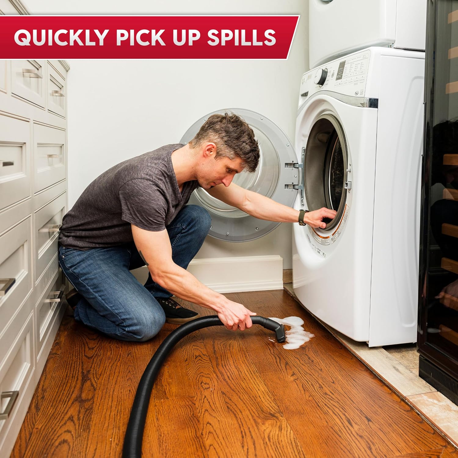 Powerful 6-Gallon Wet Dry Shop Vacuum with Detachable Blower - Heavy-Duty Cleaning Tool 6 Powerful 6-Gallon Wet Dry Shop Vacuum with Detachable Blower - Heavy-Duty Cleaning Tool - Image 6