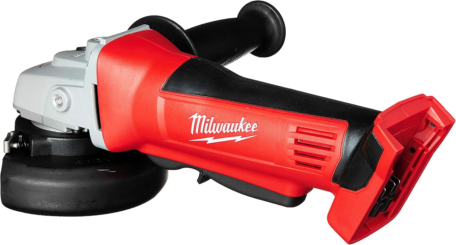 Milwaukee M18 4-1/2" Cordless Grinder w/Guard - 18V Li-Ion Power 4 Milwaukee M18 4-1/2" Cordless Grinder w/Guard - 18V Li-Ion Power - Image 4