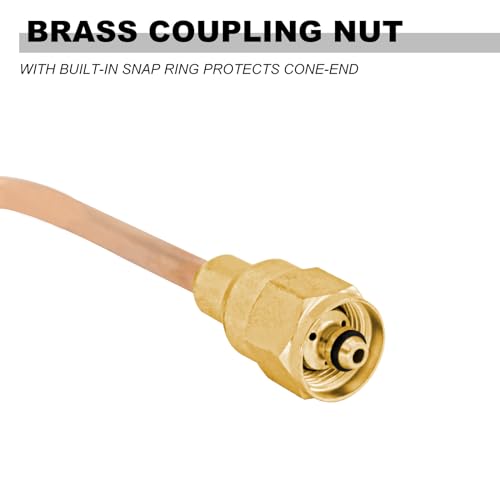 AWLOLWA Professional Oxy-Acetylene Torch Handle with Tips & Safety Check Valves 3 AWLOLWA Professional Oxy-Acetylene Torch Handle with Tips & Safety Check Valves - Image 3