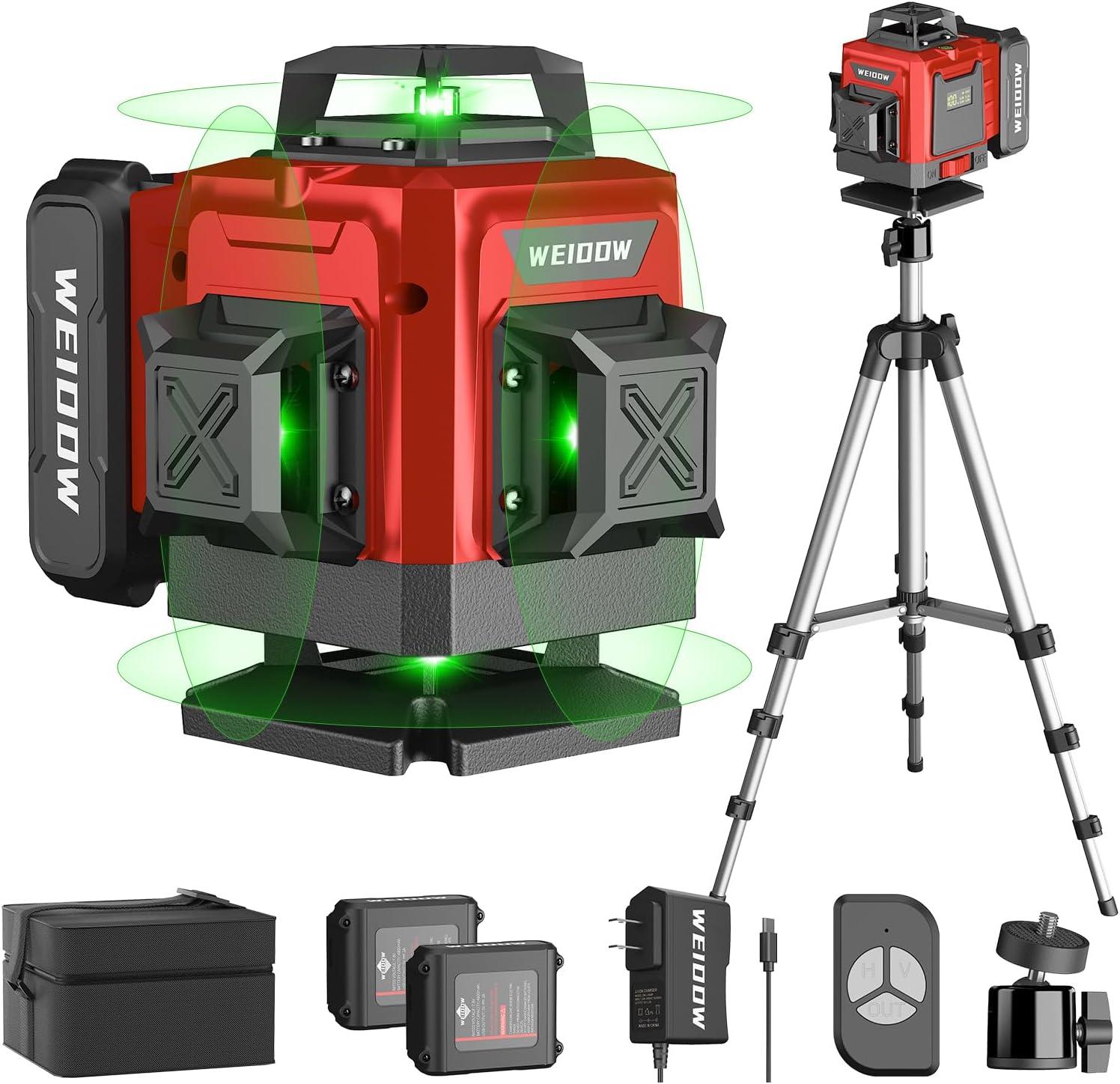 We Tested the WEIDDW 4D Laser Level: Bright, Accurate & DIY Friendly 1 We Tested the WEIDDW 4D Laser Level: Bright, Accurate & DIY Friendly