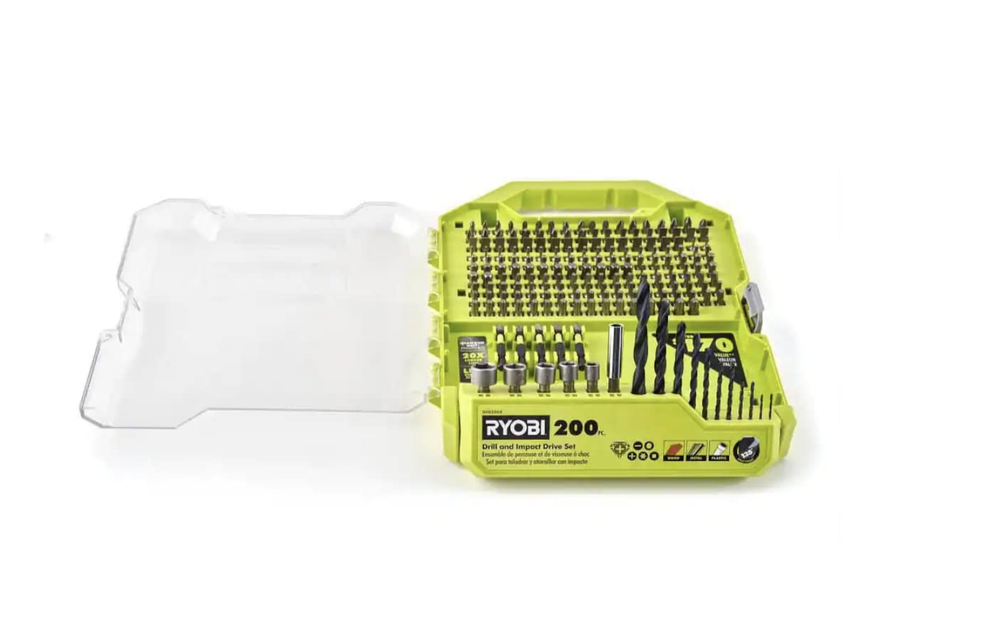 Unleashing Power: RYOBI 200-Piece Drill & Impact Set Review 6 Unleashing Power: RYOBI 200-Piece Drill & Impact Set Review - Image 6