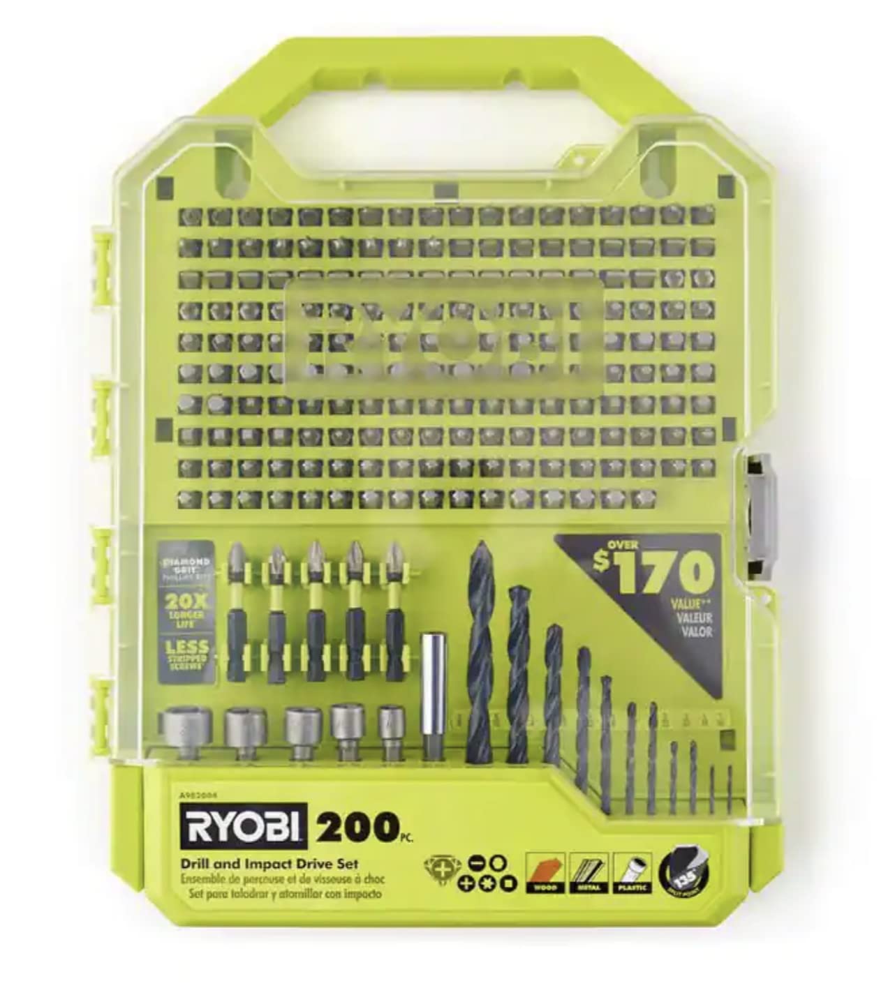 Unleashing Power: RYOBI 200-Piece Drill & Impact Set Review 1 Unleashing Power: RYOBI 200-Piece Drill & Impact Set Review