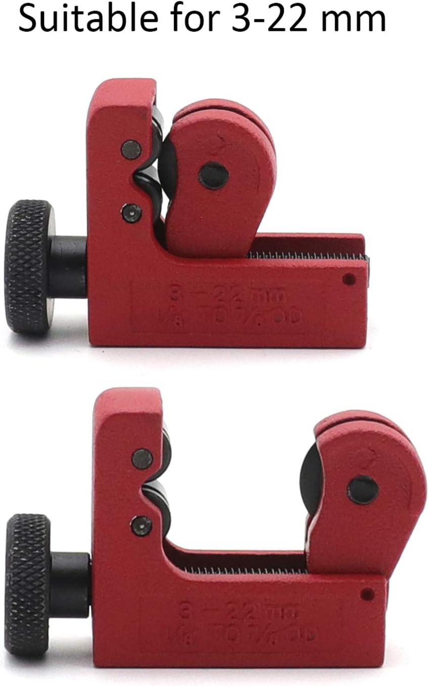 HVAC Double Flaring Tool Kit: Tube Cutter & Ratchet Wrench for Copper Pipes 8 HVAC Double Flaring Tool Kit: Tube Cutter & Ratchet Wrench for Copper Pipes - Image 8