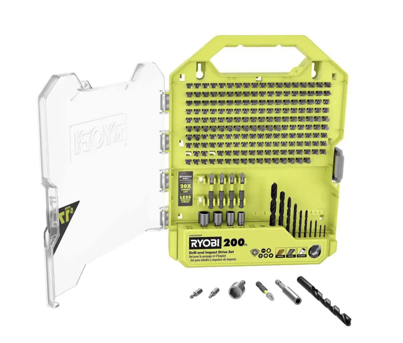 Unleashing Power: RYOBI 200-Piece Drill & Impact Set Review 7 Unleashing Power: RYOBI 200-Piece Drill & Impact Set Review - Image 7