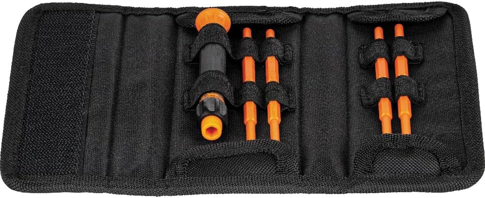 Klein 8-in-1 Insulated Precision Screwdriver Set 1000V Electrical Safety Bits 9 Klein 8-in-1 Insulated Precision Screwdriver Set 1000V Electrical Safety Bits - Image 9