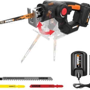 Unleashing Versatility: WORX WX550L Cordless Reciprocating & Jig Saw Review