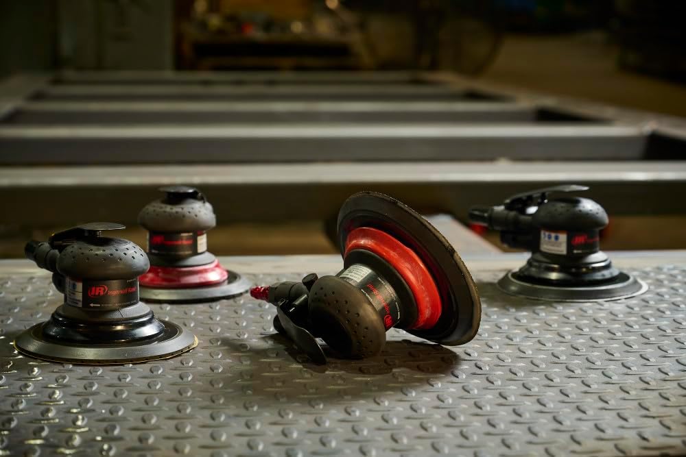 Ingersoll Rand 4151: Powerful 12,000 RPM 6" Random Orbital Air Sander 11 Ingersoll Rand 4151: Powerful 12,000 RPM 6" Random Orbital Air Sander - Image 11
