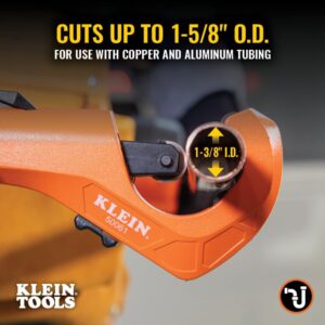 Professional Copper Aluminum Tubing Cutter 1-5/8″ Quick-Adjust Compact Deburring Tool