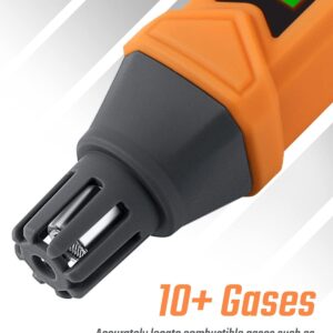 Portable Natural Gas Leak Detector: Home Safety Alarm w/Audio & Visual