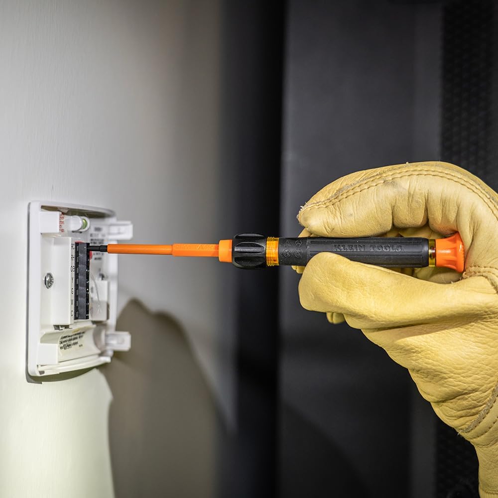 Klein 8-in-1 Insulated Precision Screwdriver Set 1000V Electrical Safety Bits 7 Klein 8-in-1 Insulated Precision Screwdriver Set 1000V Electrical Safety Bits - Image 7