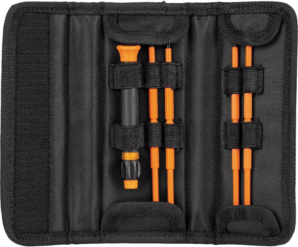 Klein 8-in-1 Insulated Precision Screwdriver Set 1000V Electrical Safety Bits 10 Klein 8-in-1 Insulated Precision Screwdriver Set 1000V Electrical Safety Bits - Image 10