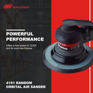 Ingersoll Rand 4151: Powerful 12,000 RPM 6″ Random Orbital Air Sander