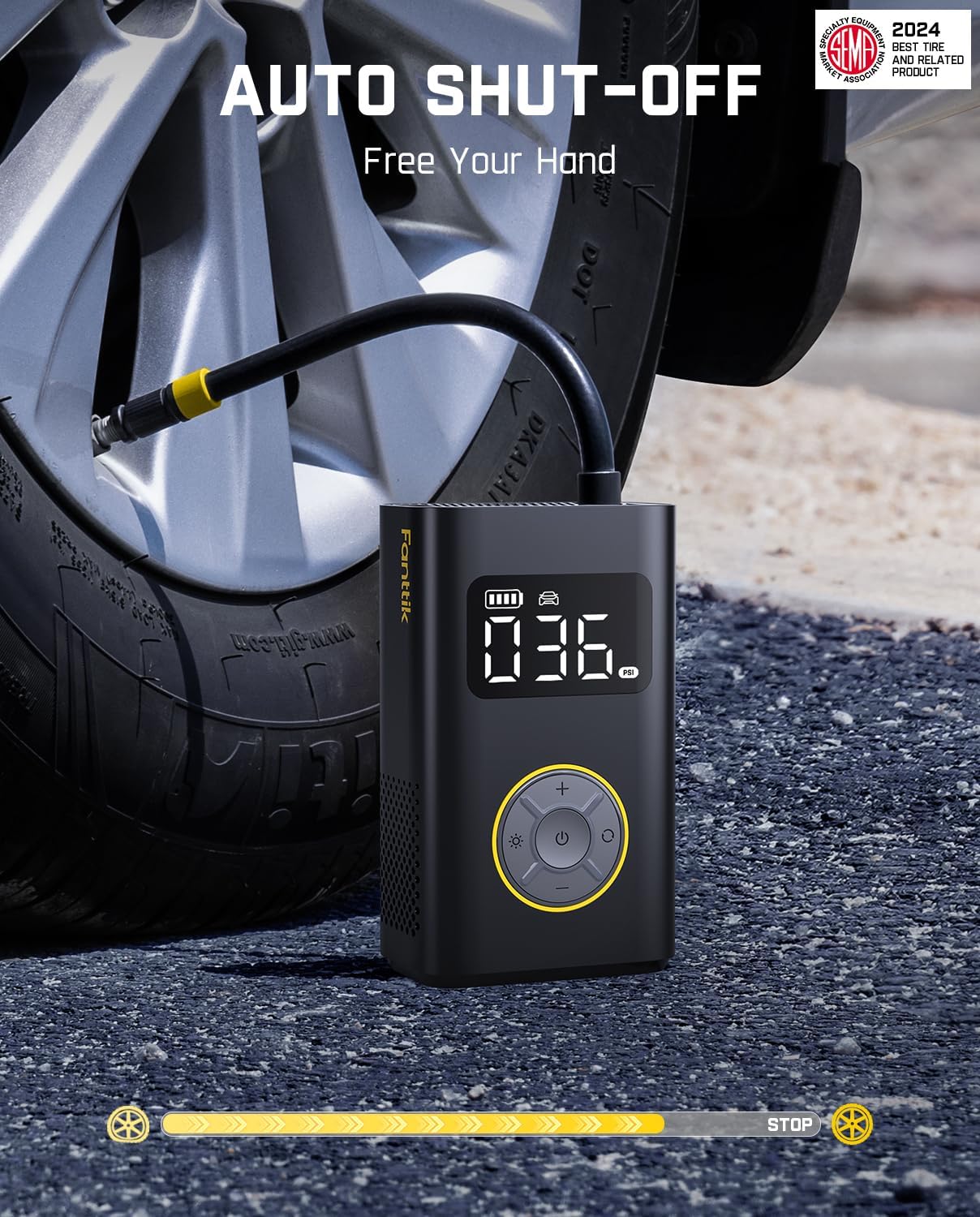 Fast and Efficient: Review of the Fanttik X9 Pro Tire Inflator 5 Fast and Efficient: Review of the Fanttik X9 Pro Tire Inflator - Image 5