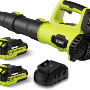 Effortless Yard Cleanup: Review of the 21V Cordless Leaf Blower