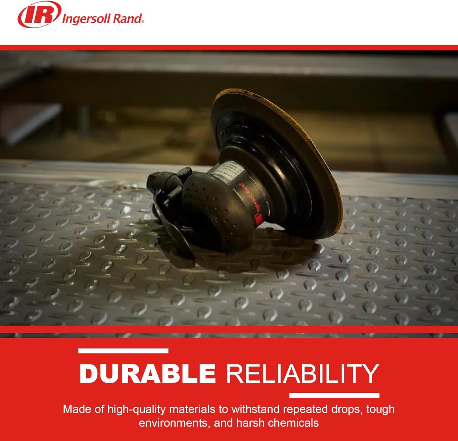 Ingersoll Rand 4151: Powerful 12,000 RPM 6" Random Orbital Air Sander 4 Ingersoll Rand 4151: Powerful 12,000 RPM 6" Random Orbital Air Sander - Image 4