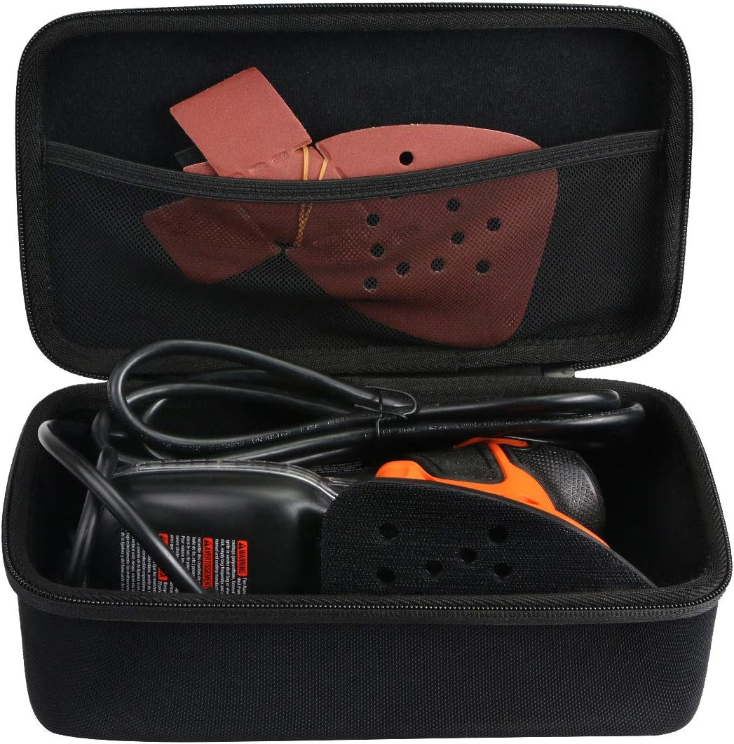 Khanka Hard Case for BLACK+DECKER Mouse Sander BDEMS600 Protective Travel Bag 2 Khanka Hard Case for BLACK+DECKER Mouse Sander BDEMS600 Protective Travel Bag - Image 2