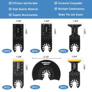 Ultimate Review: 26-Pc Titanium Oscillating Saw Blade Kit