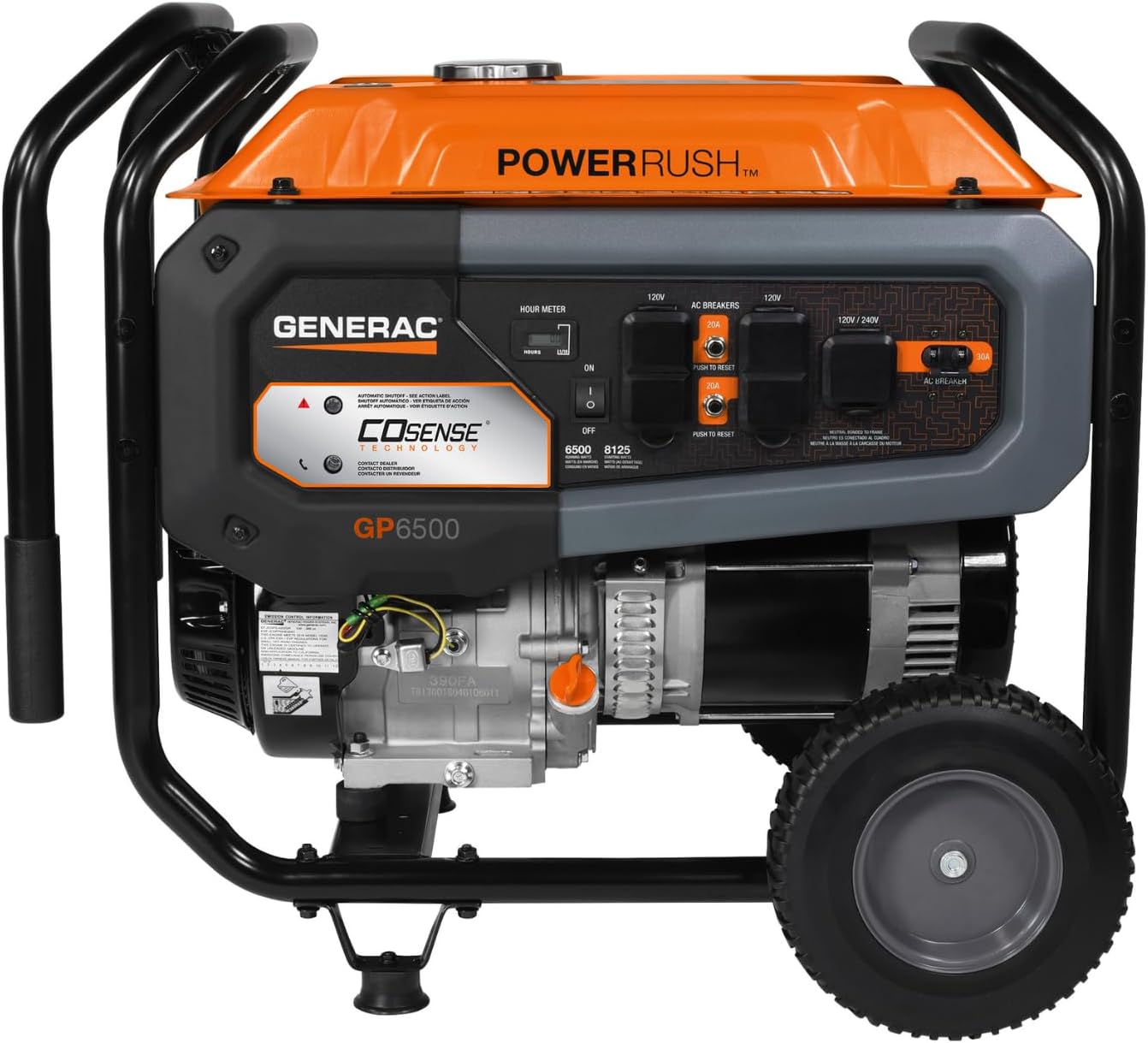 Generac 8,125W Portable Generator: Power When You Need It! 8 Generac 8,125W Portable Generator: Power When You Need It! - Image 8