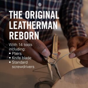 LEATHERMAN Bond EDC Multitool: Compact Stainless Steel Everyday Carry Knife