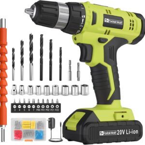 Reviewing the Ultimate 20V Cordless Drill Set: Power & Versatility